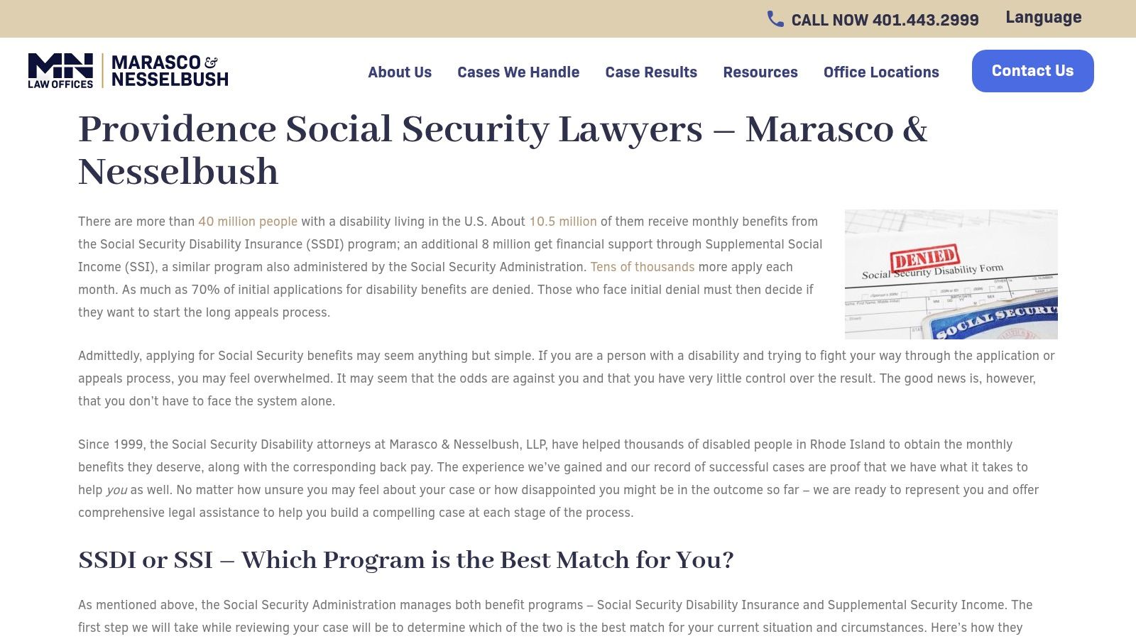 Marasco & Nesselbush, LLP