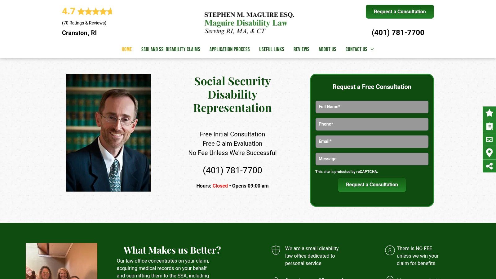 Maguire Disability Law (Cranston)